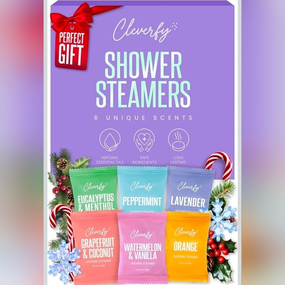 Cleverfy Shower Steamers Set
